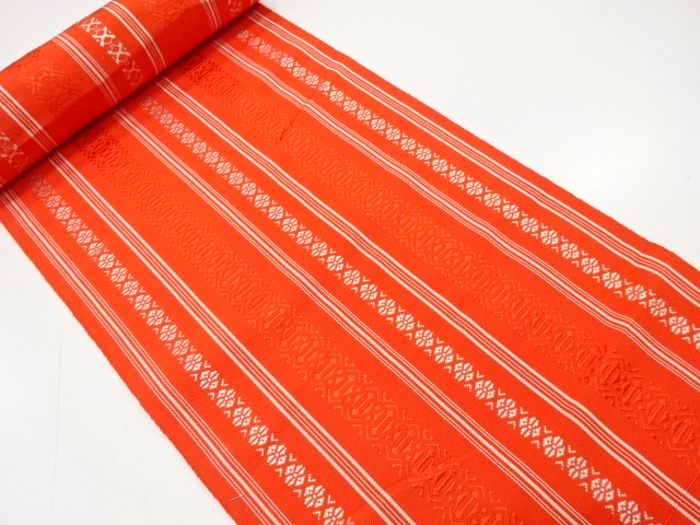 JAPANESE KIMONO / ANTIQUE BOLT FOR HASSUN OBI / HAKATA